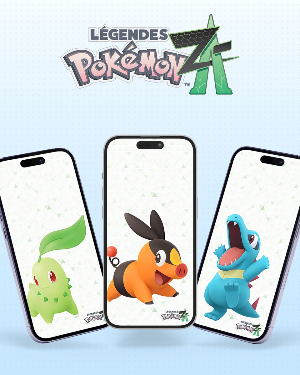 Envie de décorer votre appareil mobile avec Germignon, Gruikui ou Kaiminus ? 🤔

📲 Rendez-vous ici : bit.ly/4m4o6r5

#LegendesPokemonZA