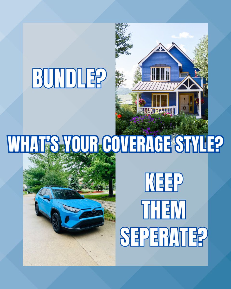 Bundling or Separate Policies? 🧾
How do you handle your coverage?
🟦 Bundle it all and save
🟥 Keep each policy separate for flexibility
💬 We’d love to hear what works best for you!