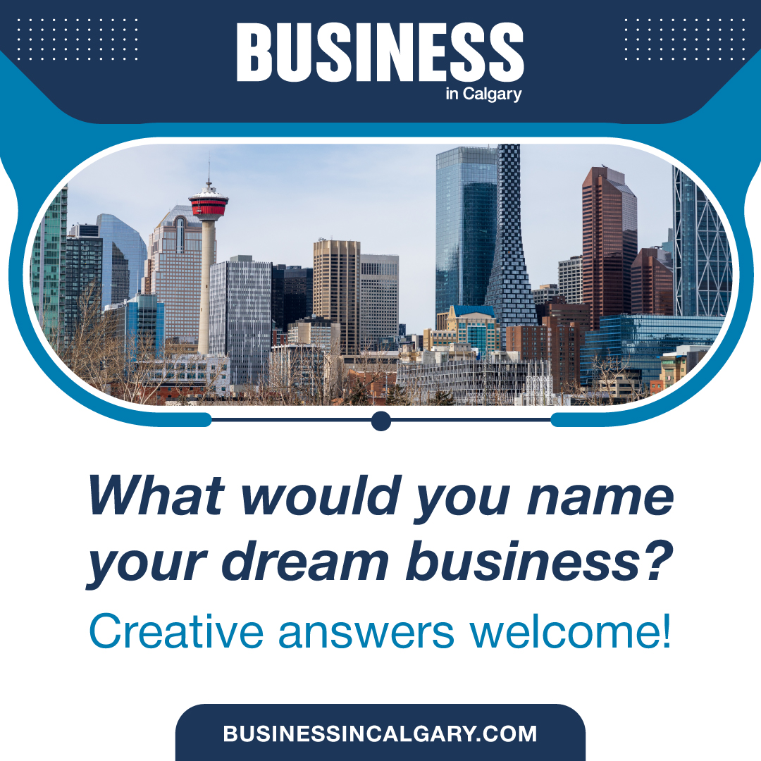 Business in Calgary (@busincalgary) on Twitter photo What would you name your dream business?
Creative answers welcome!
businessincalgary.com/?playlist=9948…
#StartupNameGame #EngageWithBIC #FutureFounders #YYCEntrepreneurs #ThinkBigYYC What would you name your dream business?
Creative answers welcome!
businessincalgary.com/?playlist=9948…
#StartupNameGame #EngageWithBIC #FutureFounders #YYCEntrepreneurs #ThinkBigYYC