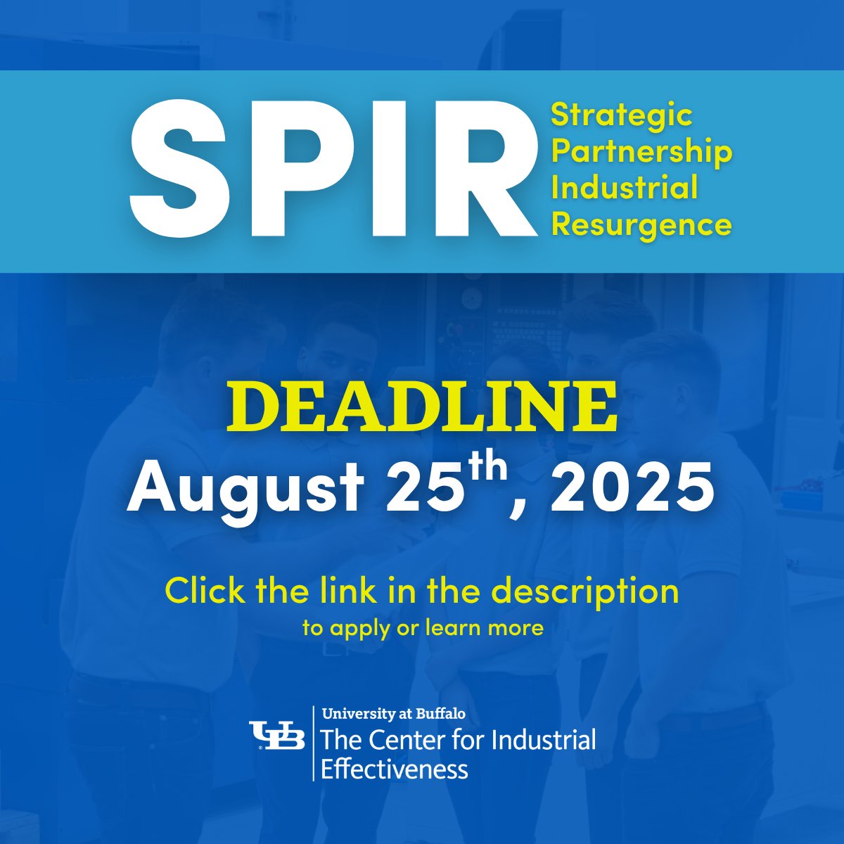 UBuffalo Center for Industrial Effectiveness tweet media