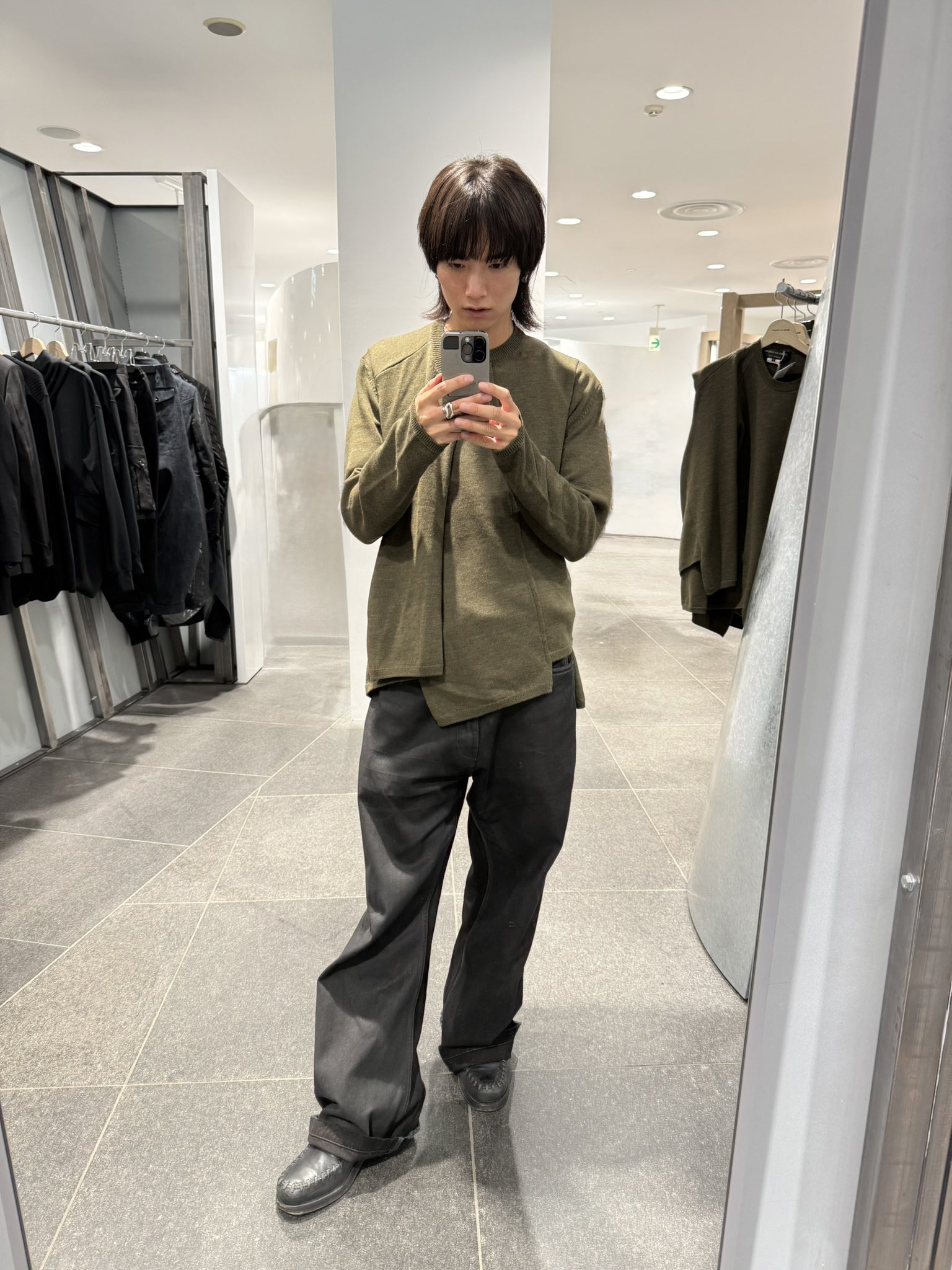 深水光太着用Burberry 23AW ロングブーツ