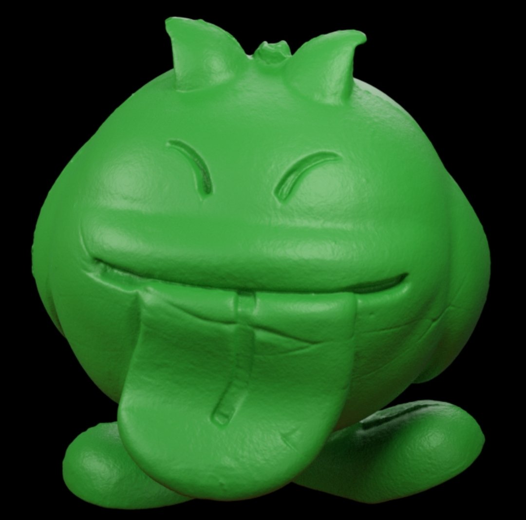 Your 3D scanned keshi of the day is Velos, from Namco's Warpman on Famicom!

He's going to lick you! 

Download stl model here: archive.org/details/keshiC…