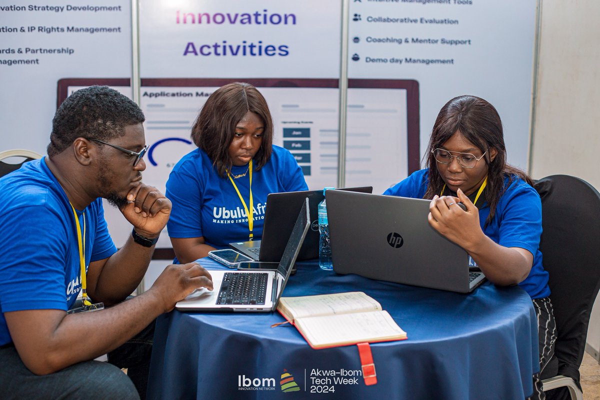 sito_hacker's tweet image. Excited to be part of Akwa Ibom Tech Week 🙌!
Grateful for the opportunity to volunteer, connect with brilliant minds, meet potential co-founders, and even attract investors for my project. Big things ahead! 🚀💡 #AkwaIbomTechWeek #Innovation #Networking