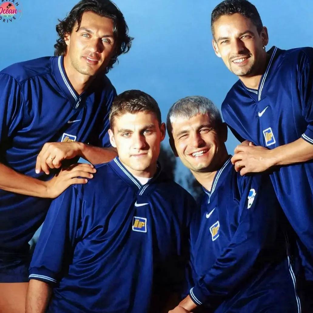 Maldini, Vieri, Ravanelli and Baggio 🇮🇹