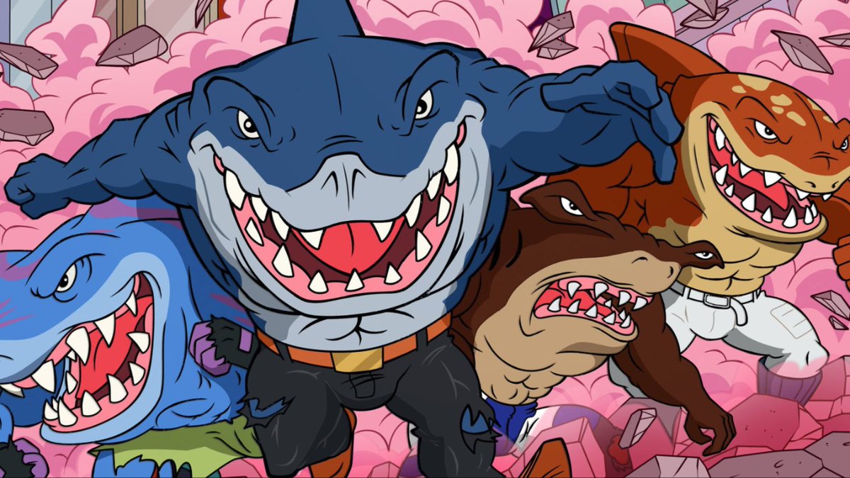 We've got an exclusive preview of Street Sharks #1, IDW's continuation of the fan-favorite '90s animated series. bit.ly/4ljIp2C