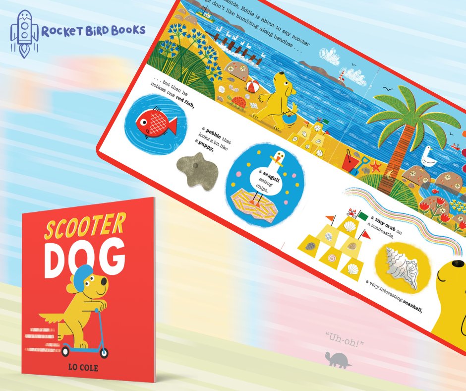 New from Rocket Bird Books! Scooter Dog by award-winning author Lo Cole is a heartwarming story about friendship, patience and the wonders that await when you take things a little slower 🐕

Discover: collins.co.uk/products/97819…