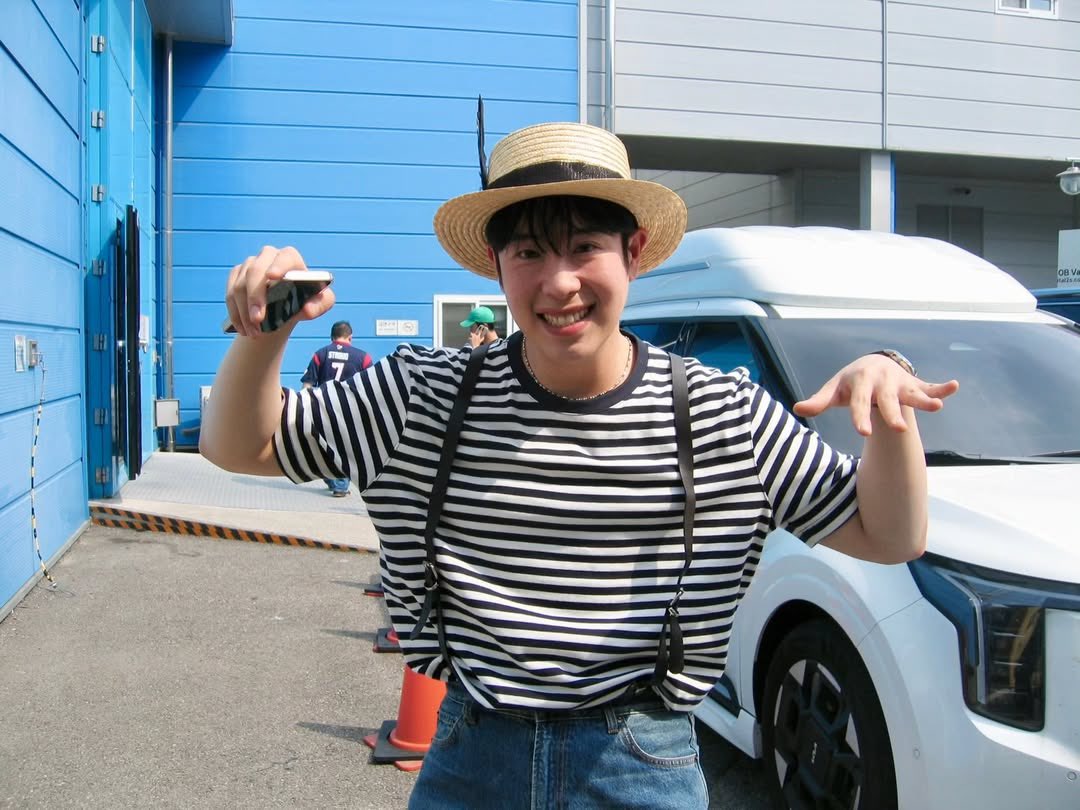 PYOO2O2's tweet image. 여전히 소년같은 울 겸둥 .. 🥹