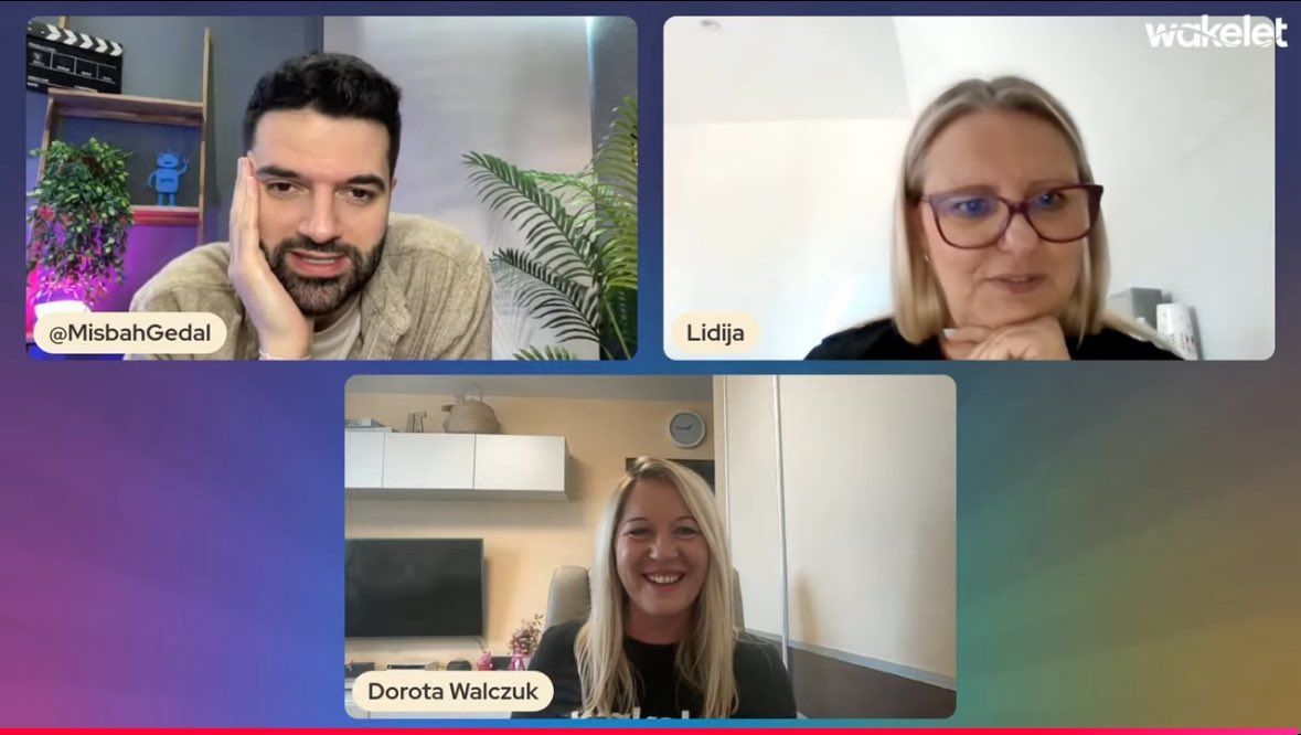 Join the global challenge as presented by #wakelet ambassadors <a href="/CvetkoLidija/">Lidija Cvetko</a> and <a href="/DorotaWalczukPL/">Dorota Walczuk</a> on #WakeletCommunityWeek2025