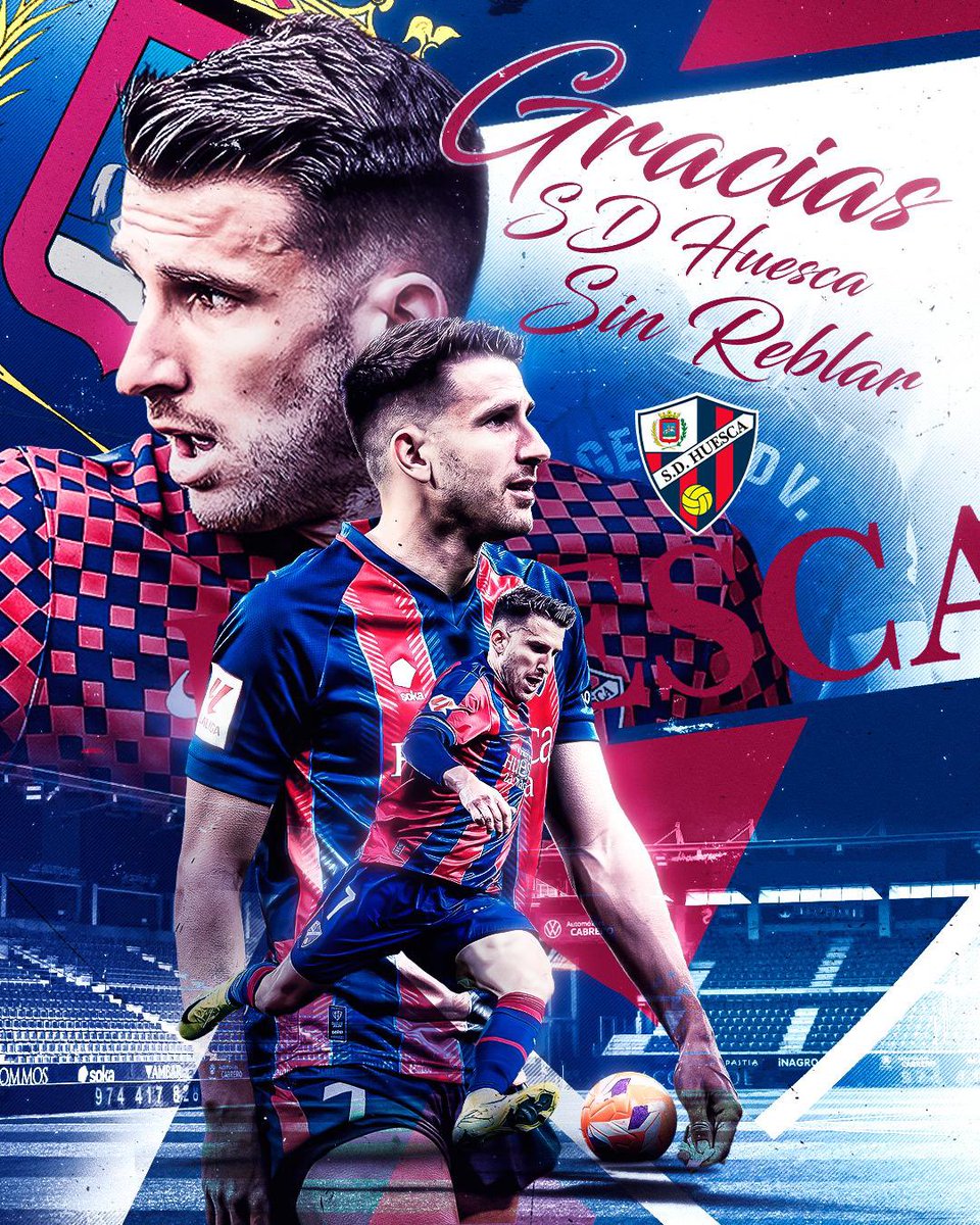 Han sido unos años espectaculares en Huesca y un orgullo vestir esta camiseta y representar a una ciudad que me ha dado tanto. Gracias a la afición, al club, a mis compañeros y a todos los que han formado parte de este viaje. Nos vemos en el camino y como siempre ¡Sin reblar!❤️💙