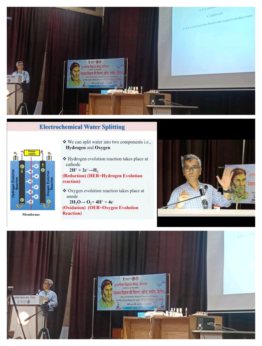 grp_apaul's tweet image. We are delighted to share an insightful demonstration on some basic science experiments by @amitpaul_iiserb and his PhD students,@Parul_Aggarwal1 and @IamSweety97 on the occasion of 164th birth anniversary of Acharya Prafulla Chandra Ray at Regional Science Centre Bhopal.
