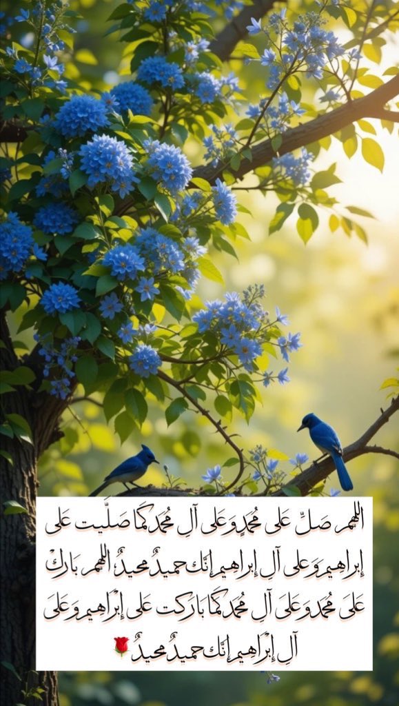 "صلُّوا على غيث القلوب وريِّها
خيرُ الخلائقِ رحمة الرحمن"ﷺ