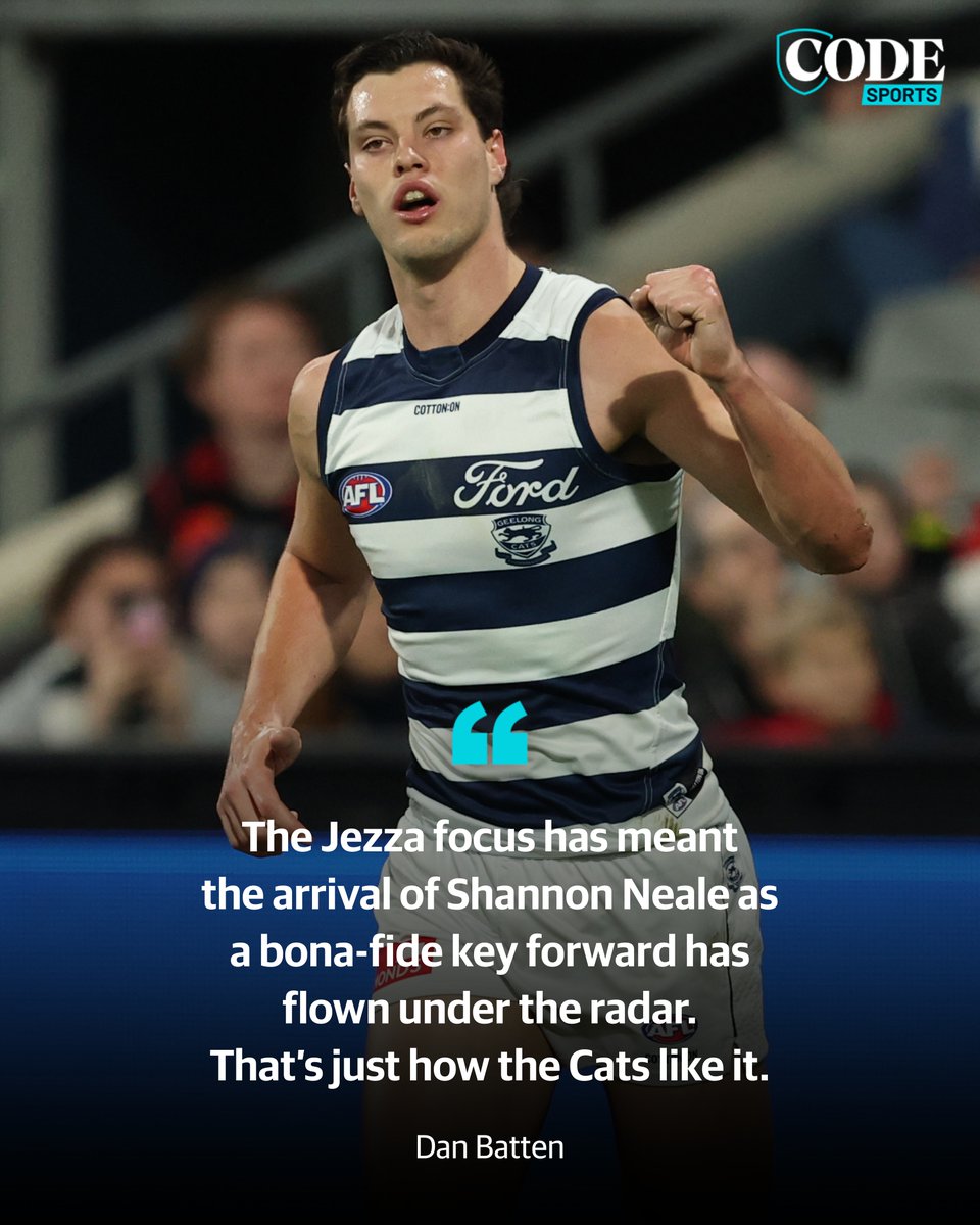 CODE AFL (@codeaflau) on Twitter photo Jeremy Cameron missed a golden chance to kick a huge bag and close in on 100 goals - but his right-hand man is quietly turning into a gun.
✍️ <a href="/danbatten_/">Dan Batten</a>
ANALYSIS ▶️ bit.ly/4myoRsk Jeremy Cameron missed a golden chance to kick a huge bag and close in on 100 goals - but his right-hand man is quietly turning into a gun.
✍️ <a href="/danbatten_/">Dan Batten</a>
ANALYSIS ▶️ bit.ly/4myoRsk