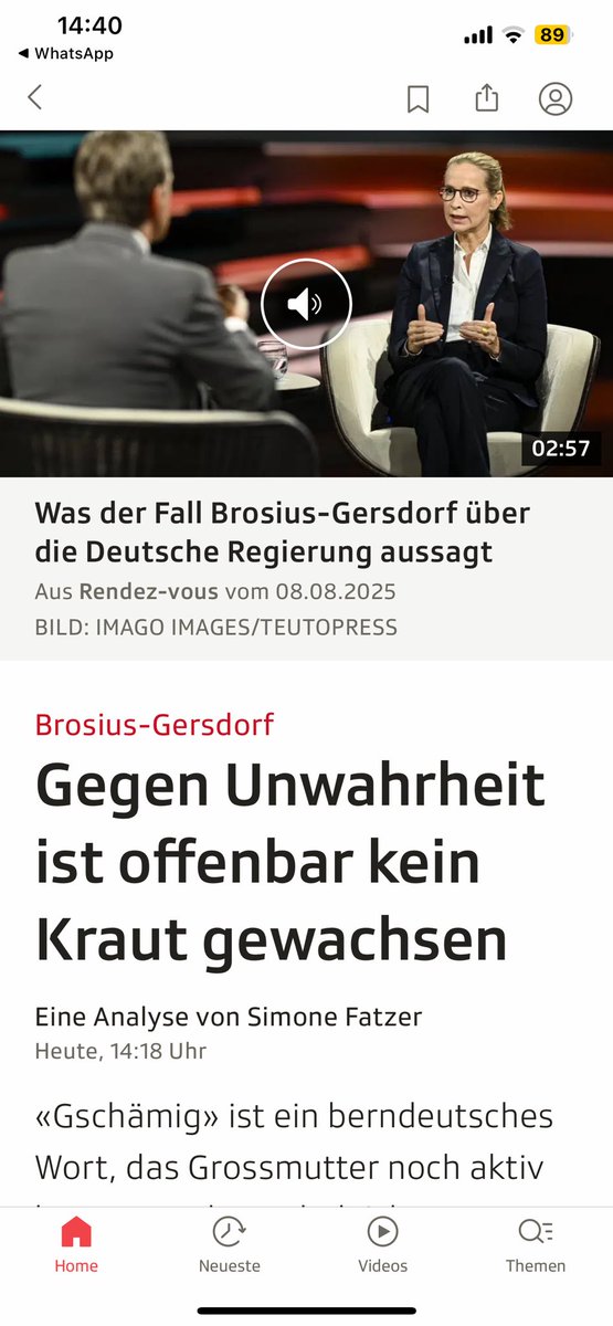 „Gschämig“, finde ich, dass eine linke Aktivistin so ein Text auf SRF, dass wir zwangsfinanzieren müssen, schreiben kann. 🫣 ⁦<a href="/srfnews/">SRF News</a>⁩