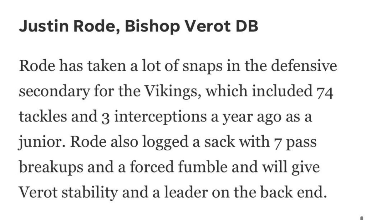 JustinRode_'s tweet image. Blessed to be a Top 50 Senior in SWFL
@CoachRodeBV 
@CoachVillegasBV 
@H2_Recruiting 
@Andy_Villamarzo 
@larryblustein