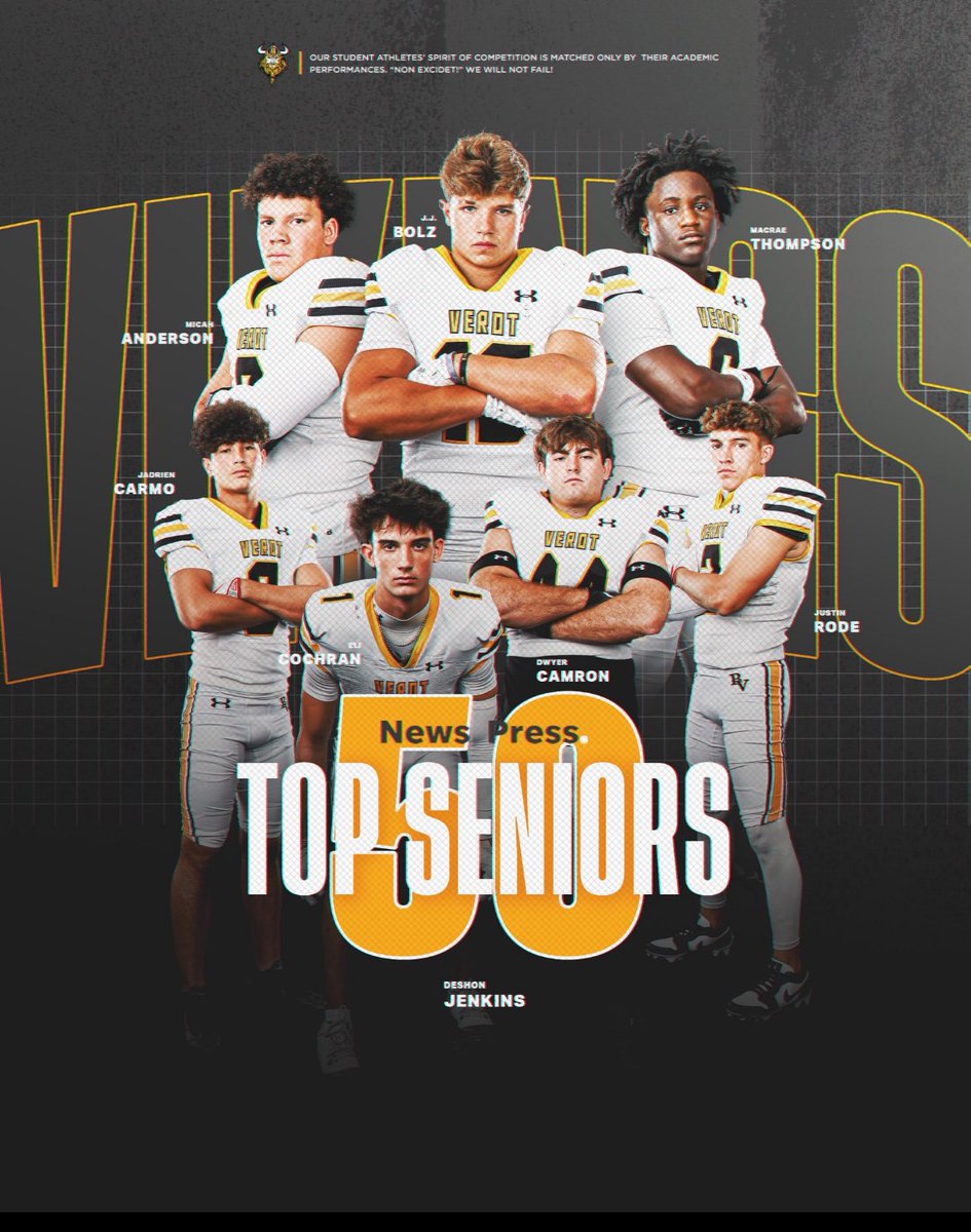 JustinRode_'s tweet image. Blessed to be a Top 50 Senior in SWFL
@CoachRodeBV 
@CoachVillegasBV 
@H2_Recruiting 
@Andy_Villamarzo 
@larryblustein