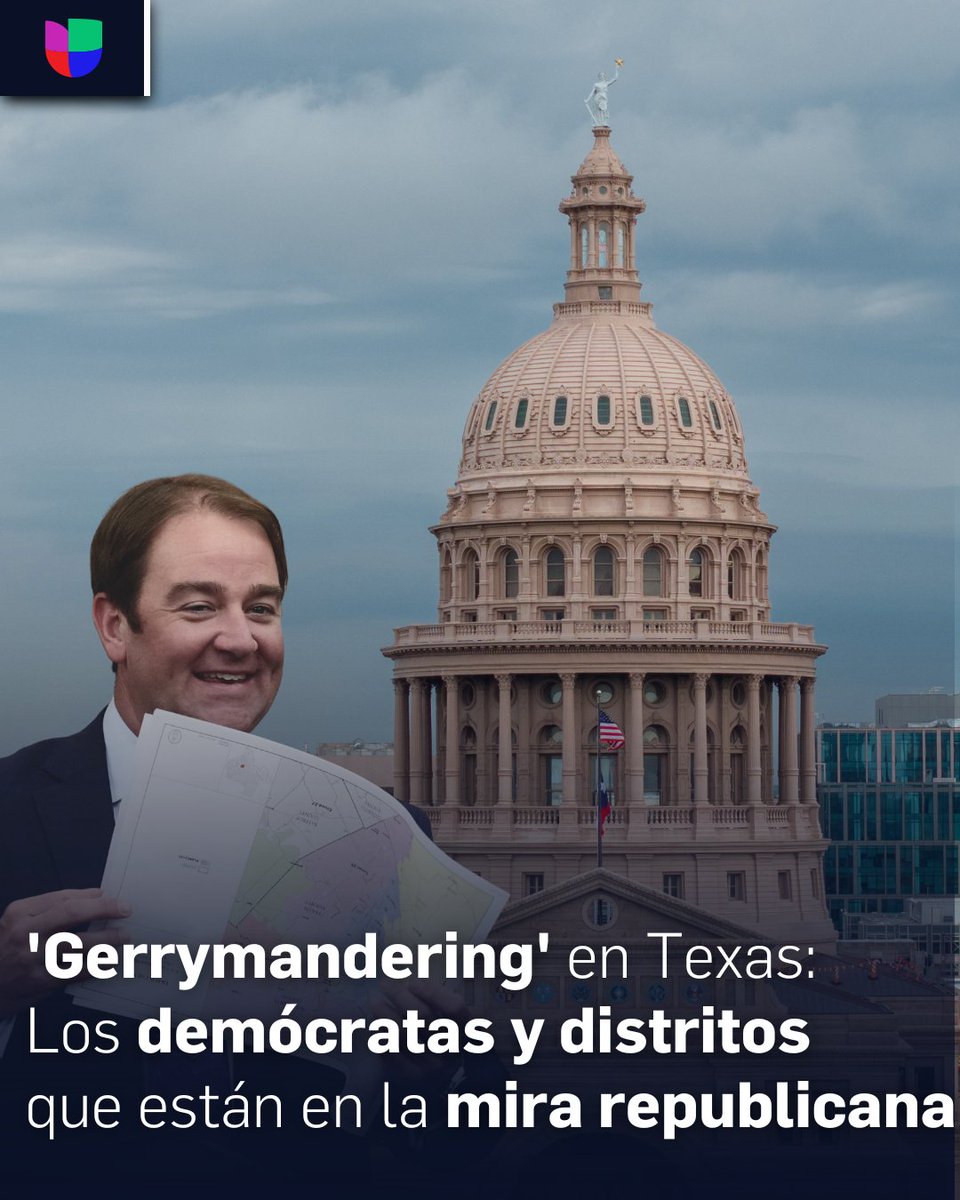 Univision 41 San Antonio (@univisionsatx) on Twitter photo ¿Quién gana y quién pierde con la redistribución de distritos en Texas? Te lo explicamos. ➡️ uni.vi/BIV4106ij2i ¿Quién gana y quién pierde con la redistribución de distritos en Texas? Te lo explicamos. ➡️ uni.vi/BIV4106ij2i
