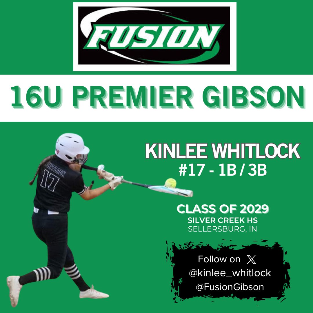 Fusion Premier Gibson (@fusiongibson) on Twitter photo Another familiar face returns to the Fusion Family, <a href="/kinlee_whitlock/">Kinlee Whitlock</a>, welcome back! Another familiar face returns to the Fusion Family, <a href="/kinlee_whitlock/">Kinlee Whitlock</a>, welcome back!