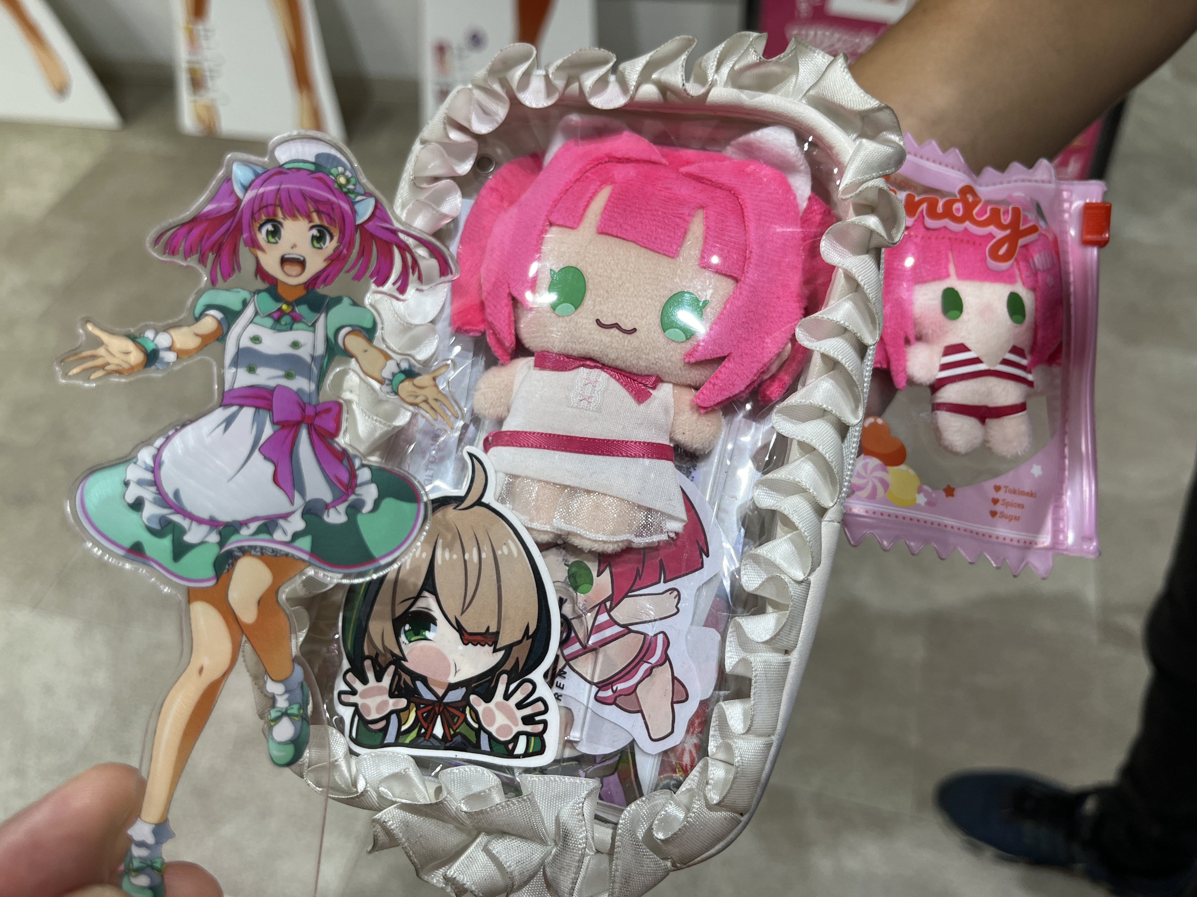 南ことり　海外缶 南ことり ラブライブ fanfancy ハート缶バッジ μ's 15周年
