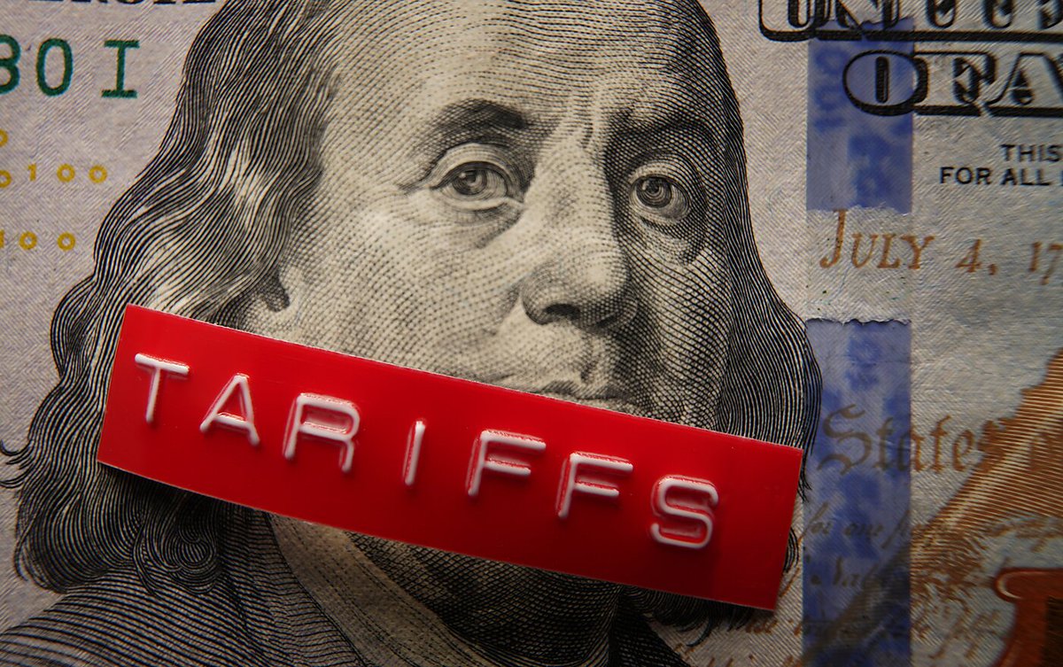 CatoInstitute's tweet photo. Some claim tariffs are just "consumption taxes" like a VAT or sales tax. But that’s wrong in form and function. Consumption taxes are transparent and apply to the final sale of all products equally. Tariffs target foreign goods only and apply throughout the supply chain, distorting the economy. 

It's protectionism disguised as tax policy. https://t.co/y5AD4gqnVP
