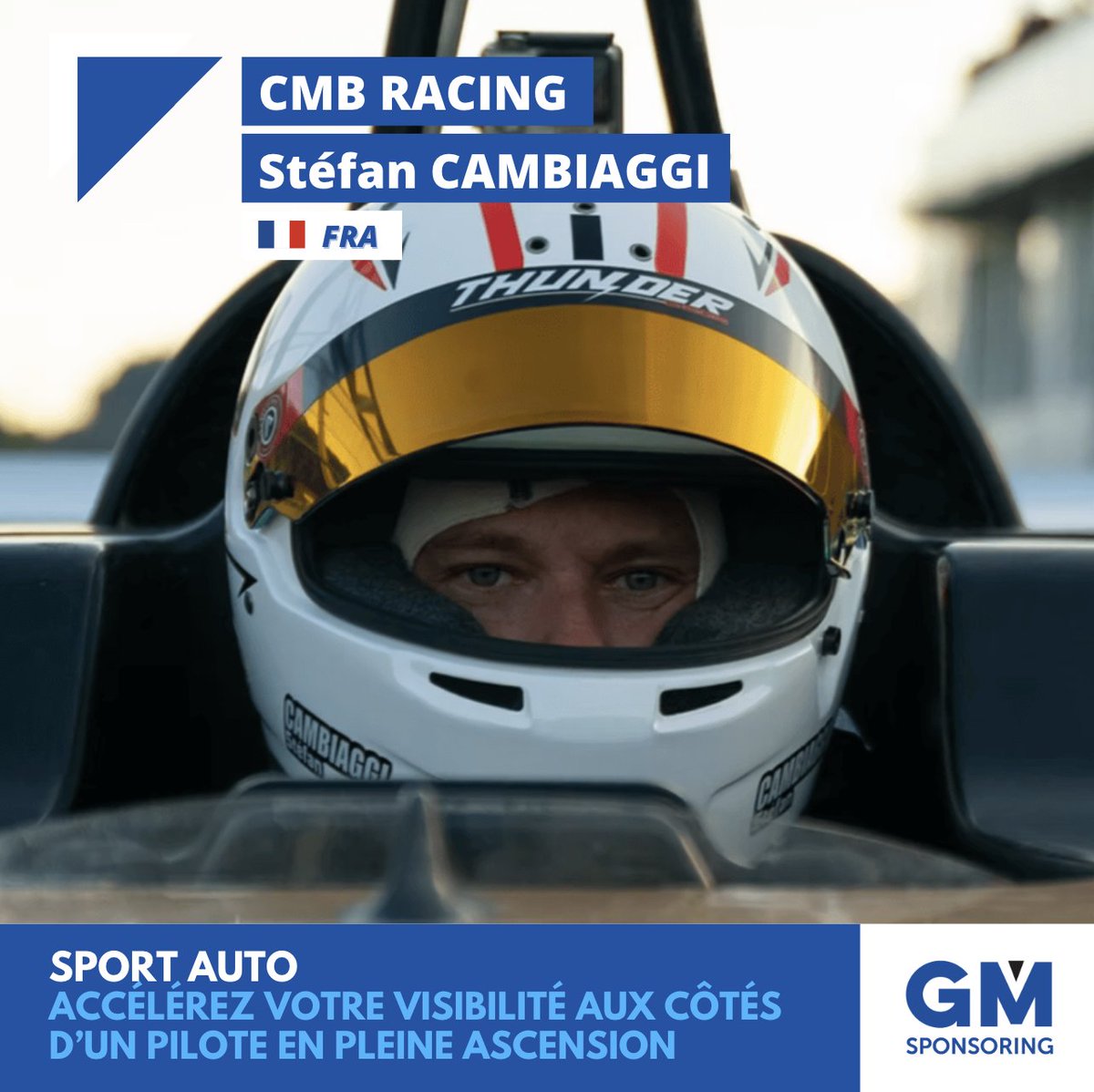 🏎 CMB RACING – De la simulation au sommet du réel
🇫🇷 Stéfan Cambiaggi | Wolf Thunder GB08 | Coupe de France des Circuits 2025

🎯 Un pilote atypique, une ascension fulgurante
Passé du simracing à la compétition réelle, Stéfan Cambiaggi incarne la nouvelle génération de pilotes
