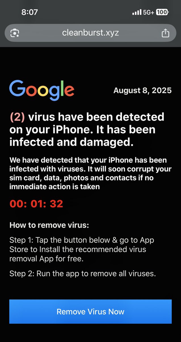 Using my iPhone to read Google News and every I tap on a story concerning Social Security, it takes to this screen…
WHAT?!!
Anyone else getting this?