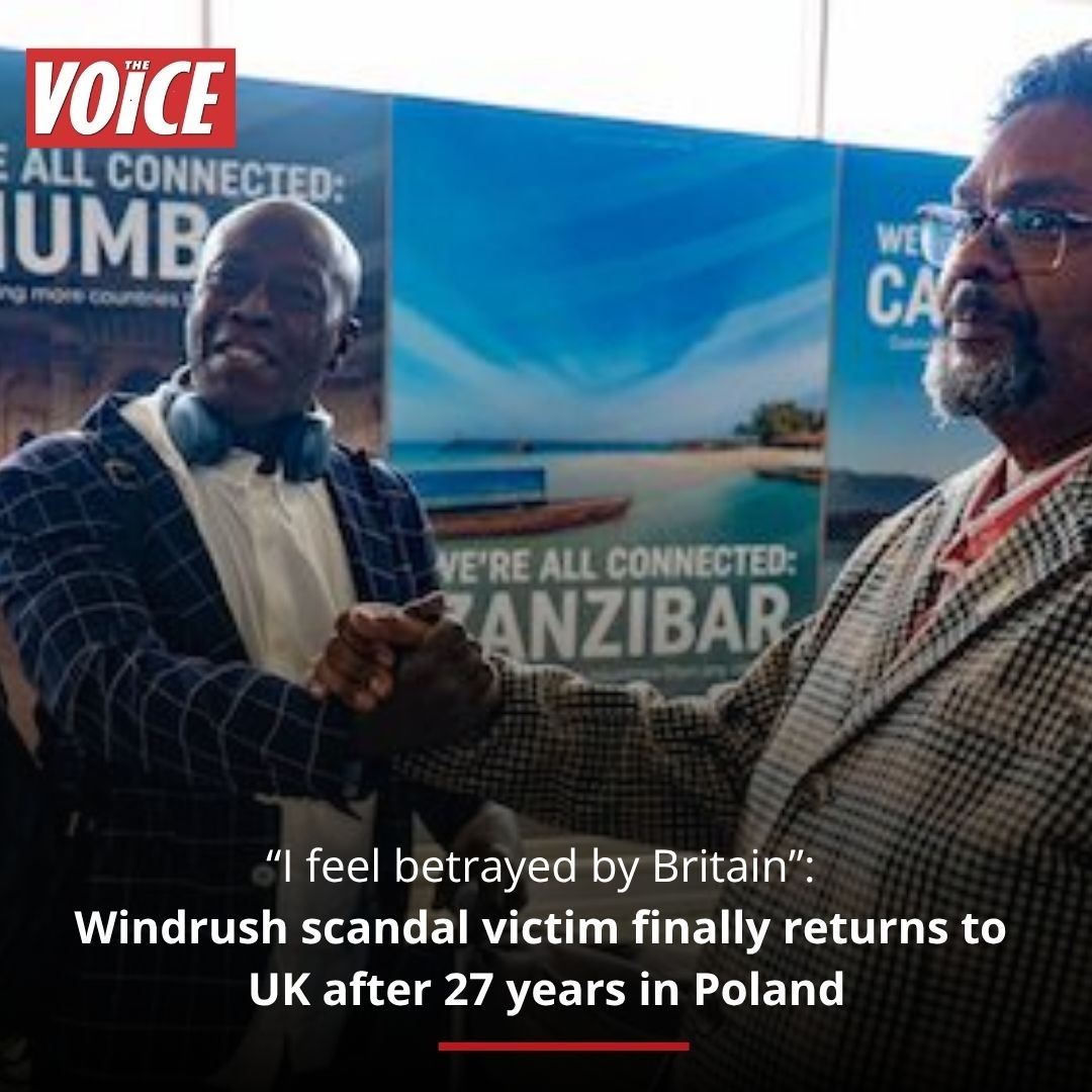 💬 “I feel utterly betrayed by Britain.”

After 27 years of exile in Poland, Windrush scandal victim George Lee, 72, has finally returned to the UK—marking the end of a decades-long injustice.

In 1997, a short teaching trip to Poland turned into a nightmare. Denied re-entry by