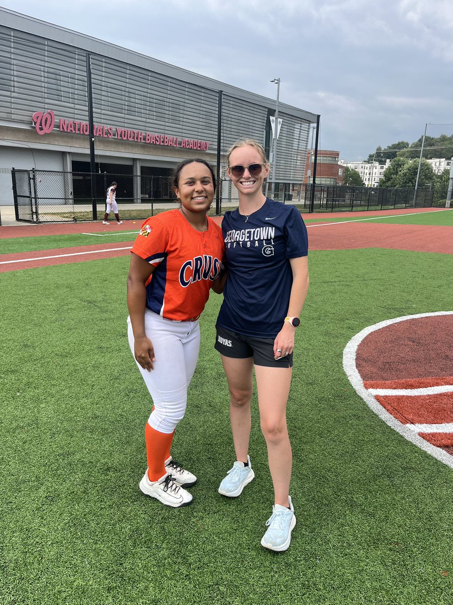 Ava Fields 2027 (@ava_fields_15) on Twitter photo Thank you so much to <a href="/HoyaSoftball/">Georgetown Softball</a> for a great camp and another thanks to <a href="/knross32/">Karla Ross</a> and <a href="/camryndolby/">Camryn Dolby Johns</a> for putting it all together!! Working with the coaches was great and I learned a few new drills to bring home! <a href="/MDCrushNatl/">Maryland Crush National 18U</a> Thank you so much to <a href="/HoyaSoftball/">Georgetown Softball</a> for a great camp and another thanks to <a href="/knross32/">Karla Ross</a> and <a href="/camryndolby/">Camryn Dolby Johns</a> for putting it all together!! Working with the coaches was great and I learned a few new drills to bring home! <a href="/MDCrushNatl/">Maryland Crush National 18U</a>