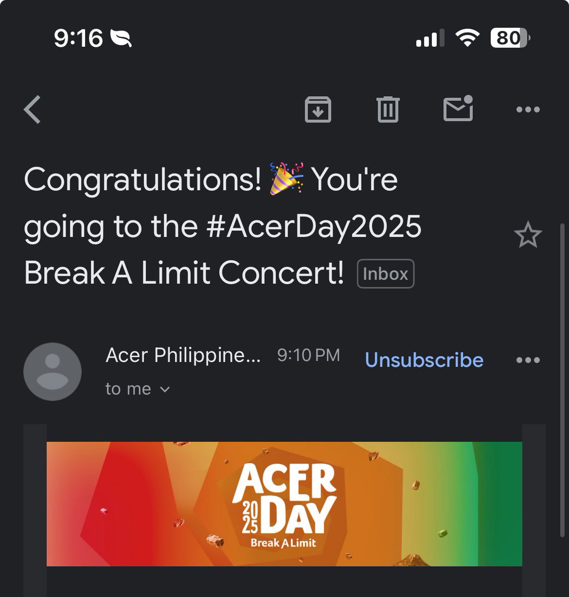 JOSKO THANK YOU POOO <a href="/AcerPhils/">Acer Philippines</a> 😭😭😭