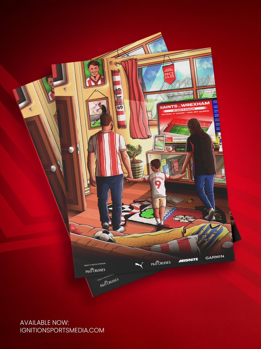 Southampton FC (@southamptonfc) on Twitter photo First programme cover of the season 😮💨
Throughout 2025/26, we'll be teaming up with local artists and #SaintsFC fans...
Amazing work, <a href="/jtqdraws/">James Quartly</a>! 🎨 First programme cover of the season 😮💨
Throughout 2025/26, we'll be teaming up with local artists and #SaintsFC fans...
Amazing work, <a href="/jtqdraws/">James Quartly</a>! 🎨