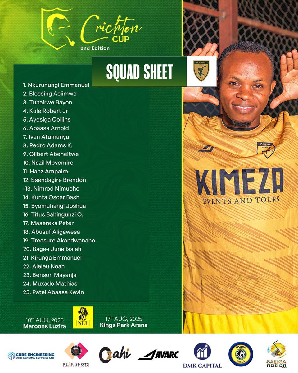 ScEnsayi's tweet photo. The official 25 man squad is up and the clock is ticking ⏰
Let’s bring the energy and reignite the vibe we had last season.
Carry those Vuvuzellas, let’s go have some fun #Citzens, kick the ball after a very long time 🫡
#FightForTheBadge https://t.co/jQTg8UMonR