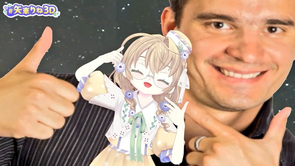 moi_______co's tweet image. 矢車3D本当に本当におめでとう😭
めちゃくちゃかわいいしかっこよくて、楽しすぎるお披露目でした👏
大好きだ！
#矢車りね3D