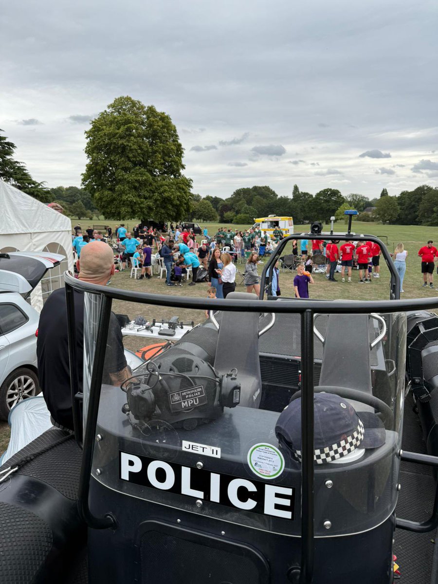MPSonthewater's tweet image. MPU officers were proud to once again take part in the annual &apos;Nina’s Day&apos; — held in memory of PC Nina Mackay. A fantastic day bringing the community together to engage in police-led activities, while also highlighting, from our side, the vital importance of water safety.
