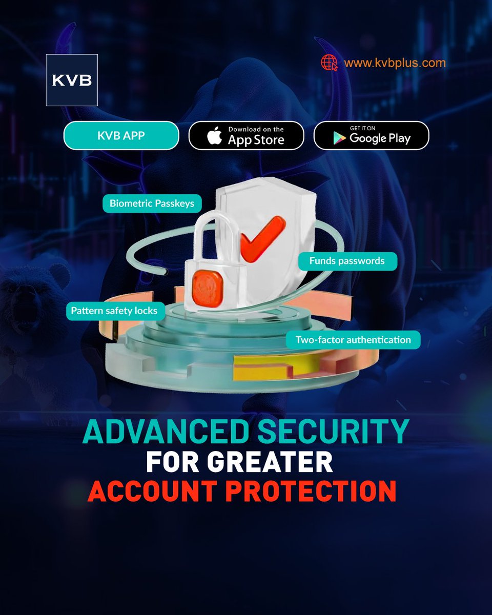 KvbPakistan's tweet image. KVB APP 
Advance Security for Greater Account Protection. 
👉 Click the link: seqw18rwt.kvbii.com
--------------------_____-------------------
 #KVB #SmartPlatform #MoveFast #StayAhead #nonoisejustperformance #Battlefield6