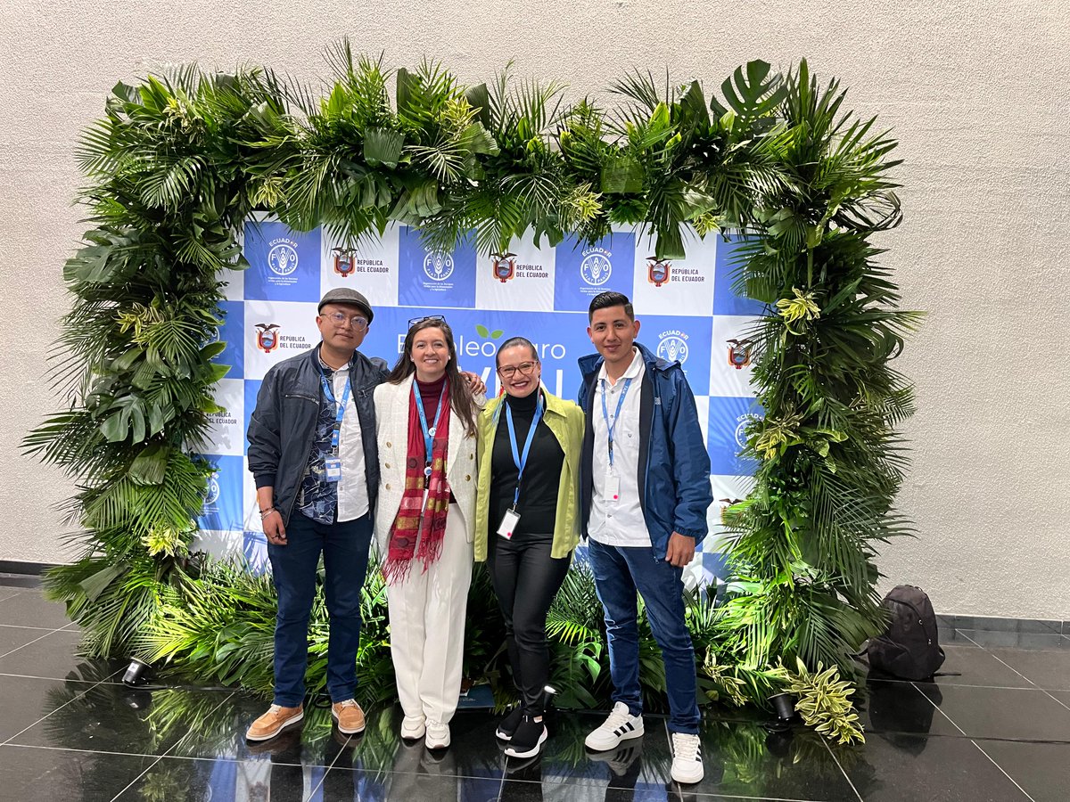 UNESCO en Ecuador #educación #cultura #ciencia #CI (@unescoquito) on Twitter photo 🌱 FAO presentó la Agenda Juvenil de Activismo Alimentario. UNESCO participó en el panel y destacó el rol clave de la juventud en liderar soluciones para sistemas agroalimentarios sostenibles en las reservas de biosfera.
<a href="/ONUecuador/">ONU Ecuador</a> <a href="/UNESCO_es/">UNESCO en español 🏛️#Educación #Ciencia #Cultura</a> 🌱 FAO presentó la Agenda Juvenil de Activismo Alimentario. UNESCO participó en el panel y destacó el rol clave de la juventud en liderar soluciones para sistemas agroalimentarios sostenibles en las reservas de biosfera.
<a href="/ONUecuador/">ONU Ecuador</a> <a href="/UNESCO_es/">UNESCO en español 🏛️#Educación #Ciencia #Cultura</a>