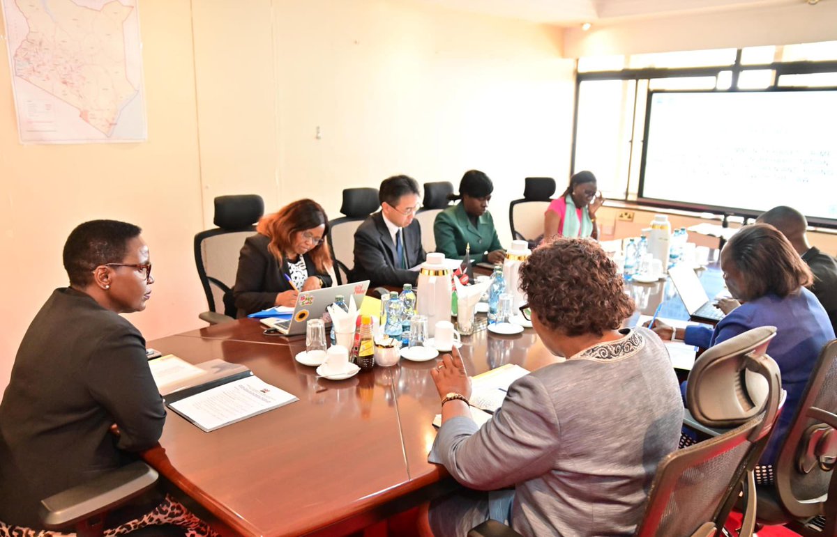 CorrectionalKE's tweet photo. Correctional Services Principal Secretary Dr. Salome Beacco has underscored the importance of community involvement in crime prevention.

Speaking during a meeting with the team coordinating the implementation of the community-based crime prevention, supervision, rehabilitation and re-integration of children and persons in conflict with the law project, the PS said community involvement in rehabilitation programs is critical towards effective offender management.

The three-year project, being implemented by the State Department for Correctional Services in partnership with the Japan International Cooperation Agency (JICA) through Probation and Aftercare Service, seeks to strengthen community-based offender management by integrating community Probation Volunteers into probation services.

According to the PS, the State Department for Correctional Services remains committed to ensure the success of the pilot project that she says will eventually be entrenched in the country’s correctional system to rehabilitate and reintegrate offenders.

 “We need to enculture the concept and ensure it becomes part of our strategy in offender management and crime prevention and an alternative to incarceration,” Said the PS.

50 probation officers are set to acquire proficiency as trainers of trainers and will be expected to train the about 1,000 community probation volunteers across Machakos, Kiambu, Kisumu, and Siaya Counties who will be deployed in the 8 pilot probation stations.

The team was led by Project Director, who is also the Probation and Aftercare Service Secretary, Dr. Christine Obondi and PACS-JICA CPV project Chief Advisor Mitsushi Edagawa.