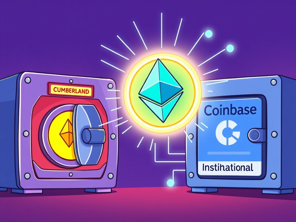 A colossal movement in the crypto world recently caught the attention of market observers: a significant Cumberland ETH transfer totaling approximately $52 million. #COINBASE #Cumberland #ETH #institutionalcrypto #WhaleAlert
bitcoinworld.co.in/cumberland-eth…