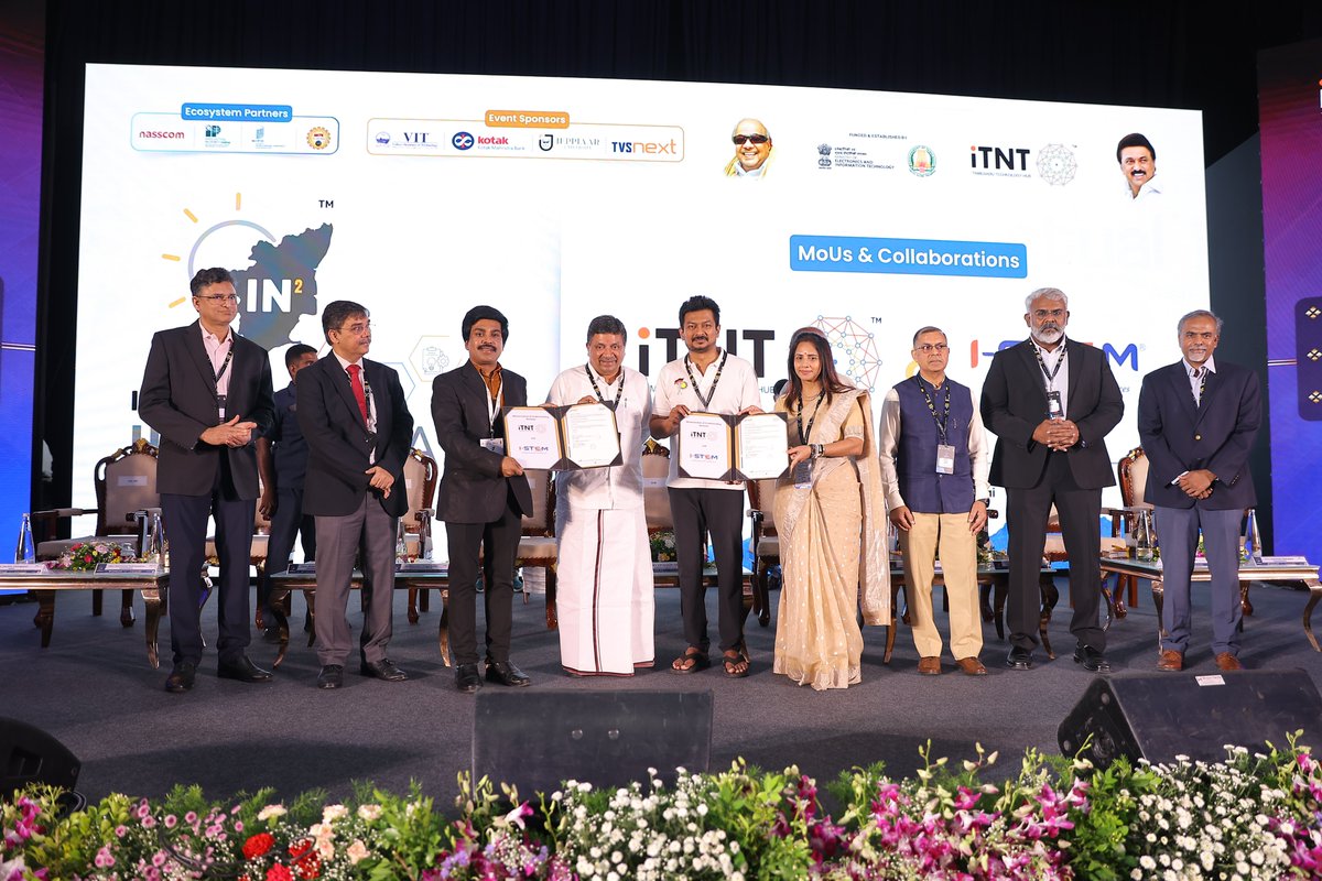 iTNT Hub (@itnthub) on Twitter photo ๐ข๐๐๐ ๐๐ฎ๐ ๐ฑ (๐-๐๐๐๐)
๐๐จ๐ ๐๐ฑ๐๐ก๐๐ง๐ ๐ ๐๐ญ ๐๐๐๐๐ ๐๐ ๐๐จ๐ง๐๐ฅ๐๐ฏ๐ ๐๐๐๐
In the presence of the Honโble Deputy Chief Minister, Thiru. Udhayanidhi Stalin (<a href="/Udhaystalin/">Udhay</a>), iTNT Hub exchanged a MoU with Indian Science, Technology and Engineering ๐ข๐๐๐ ๐๐ฎ๐ ๐ฑ (๐-๐๐๐๐)
๐๐จ๐ ๐๐ฑ๐๐ก๐๐ง๐ ๐ ๐๐ญ ๐๐๐๐๐ ๐๐ ๐๐จ๐ง๐๐ฅ๐๐ฏ๐ ๐๐๐๐
In the presence of the Honโble Deputy Chief Minister, Thiru. Udhayanidhi Stalin (<a href="/Udhaystalin/">Udhay</a>), iTNT Hub exchanged a MoU with Indian Science, Technology and Engineering