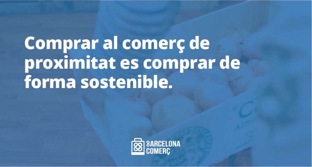 ♻️ Proximitat, responsabilitat i sostenibilitat.

Aquests són uns dels principals valors del comerç de #BarcelonaComerç. I és que el comerç de proximitat omple de vida els carrers dels nostres barris i fa bategar la ciutat ❤