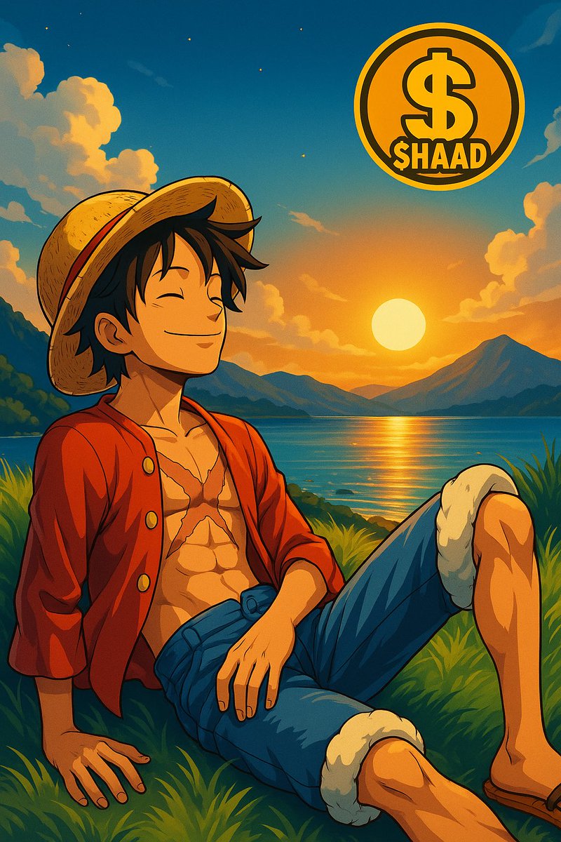 Haadcoin's tweet photo. No stress. No FUD. Just vibes.
$HAAD is sailing steady while the rest are chasing waves.
Sit back, relax… we already know where this ship’s headed. 🌅⚓
#HAAD #CryptoVibes #MemeCoin #OnePieceEnergy #DOGE #SHIB #Pepe https://t.co/pghUHVMF6j