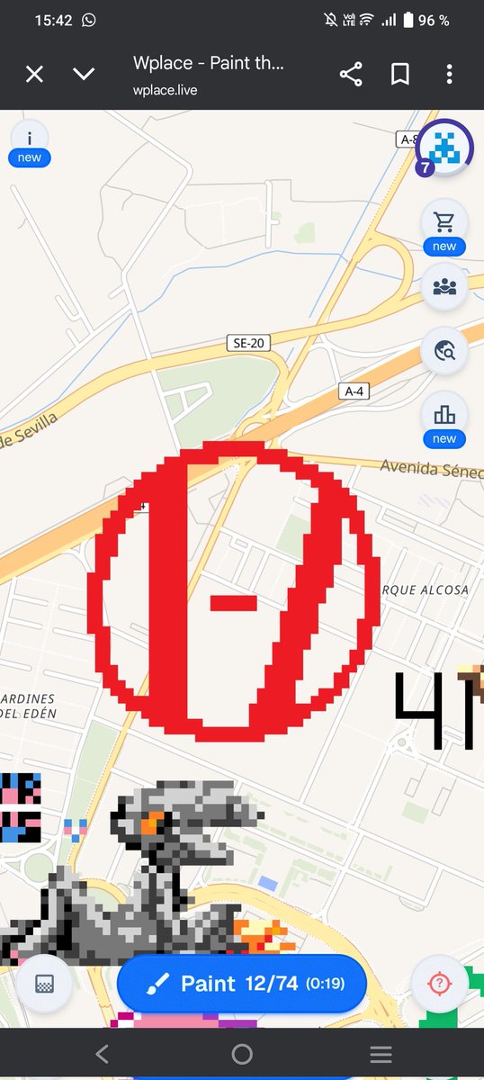 No tengo ni puta idea de dibujar, pero mira el logo de tøp encima de mi casa que bonito