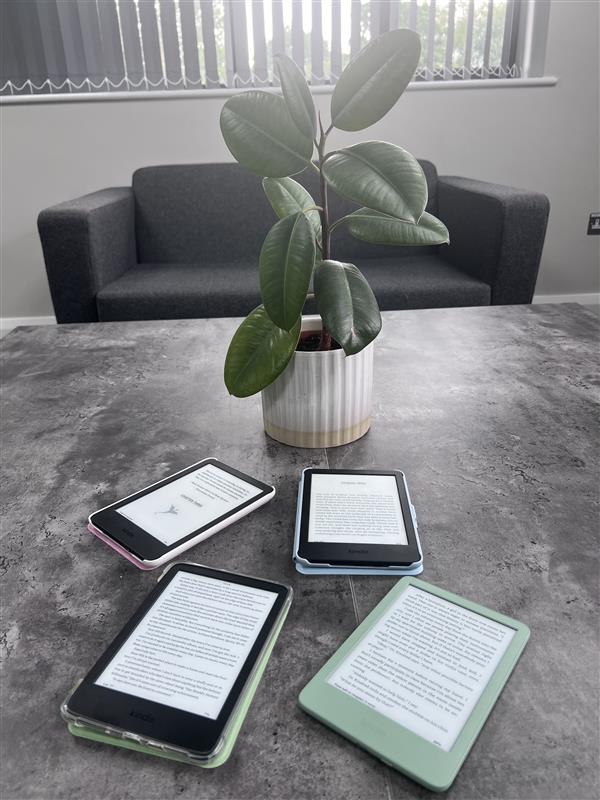 Happy World Book Lovers Day! The team have started a Kindle club at work sharing book recommendations, reading on breaks &amp; bonding over stories.

Reading for just 6 minutes a day can reduce stress levels by up to 68% 

#WorldBookLoversDay #WorkReads #TeamHobbies #WellbeingAtWork