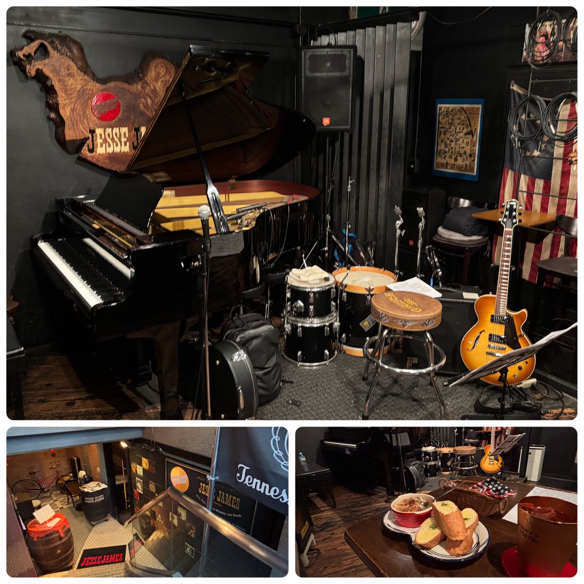 今日は山田豪さんとよっしーさんのJAZZ DUOを聴きに行きました🎹🎸

お二人の見事に息の合った演奏、ソロの掛け合いが聴いていて心地良かったです☺️

素敵なひと時をありがとうございました😊

#立川JesseJames
#よっしー
#山田豪