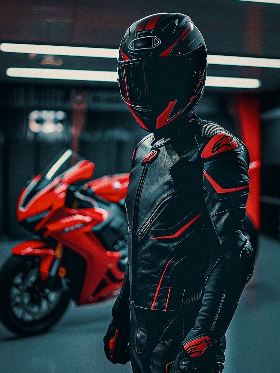 Name a better bike + biker color combo. I'll wait.⌛️