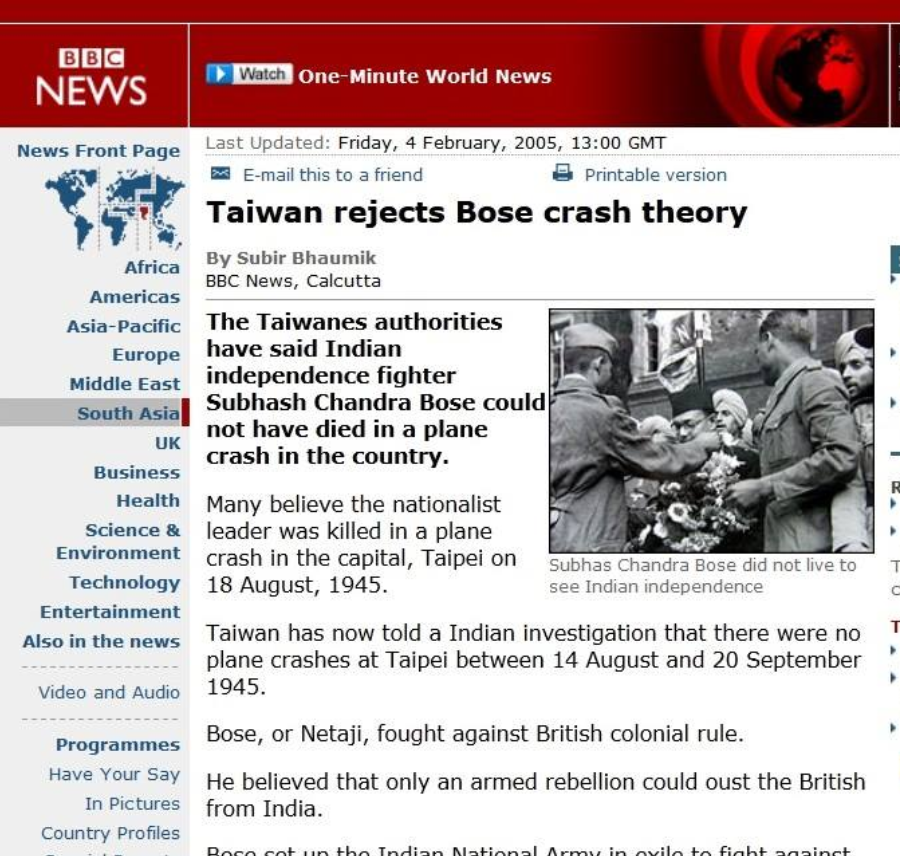Subhas Chandra Bose tweet media