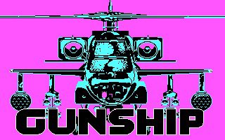 CGA screenshot 

Gunship
