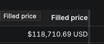 This is getting out of hand... @gemini the price has not even been CLOSE to $118,700. You are raking us over the coals on these recurring buys. As soon as I get the promo reward I have to stop these. 

08/07/2025 18:26:19