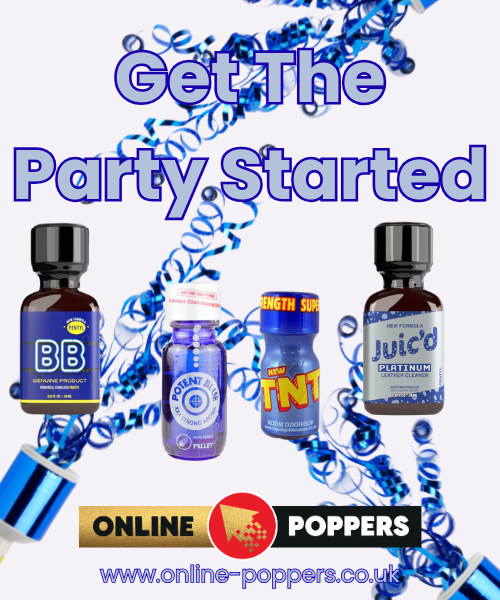 NNNBrighton's tweet image. Get the party started with Online Poppers! 🎉
Use the link to find out more.
Don't miss out on elevating your party experience!
bit.ly/OnlinePoppersUK
#PartyTime #DiscountDeal #OnlinePoppers