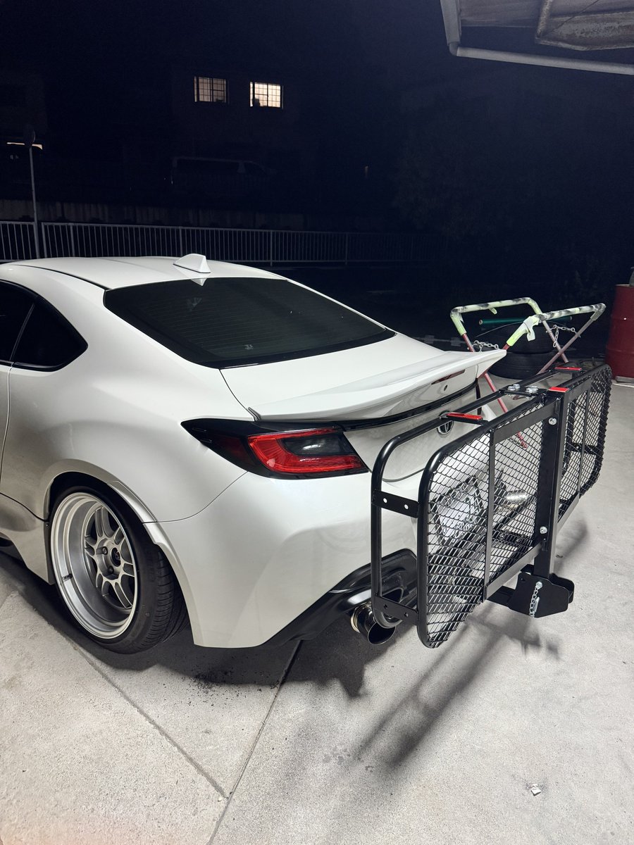 荷物乗らんから付けた
かっこいい