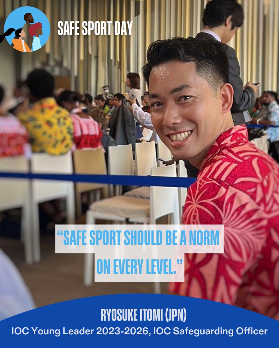 ✨ On #SafeSportDay, we celebrate the IOC’s commitment to safeguarding in sport — with certified officers, stronger systems, and IOC Young Leaders as proud contributors to this global shift.

🔗 Learn more 👉 olympics.com/ioc/news/safe-…

#SafeSport #Olympism365 #LeadershipDevelopment