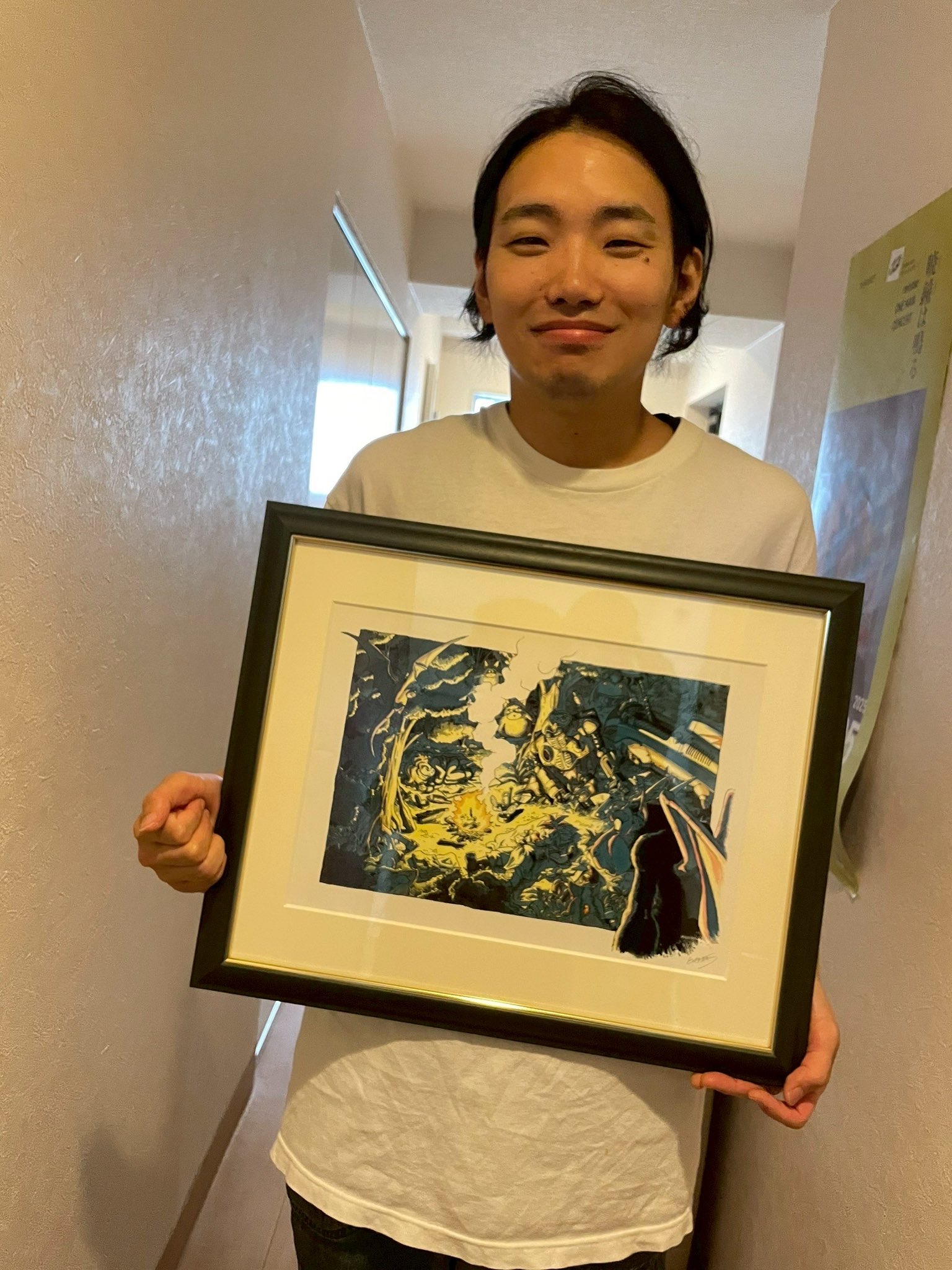 自作絵画 小松チホコ on X: 